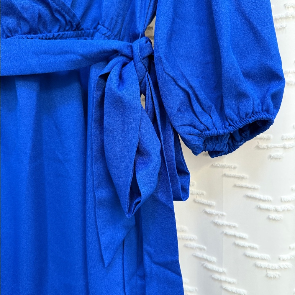 🆕 Royal Blue Mini Dress NWOT - Picture 6 of 7